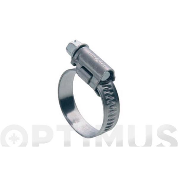 ABRAZADERA SIN FIN INOX W-2 ANCHO 9 MM