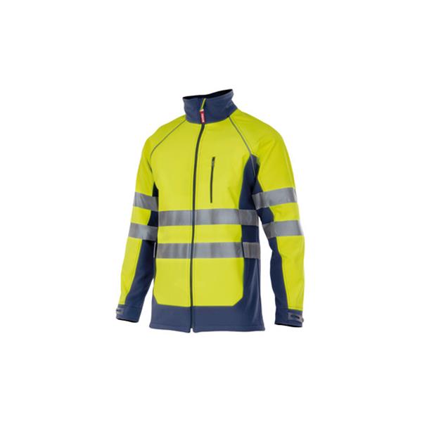 CAZADORA SOFT-SHELL ALTA VISIBILIDAD BIC