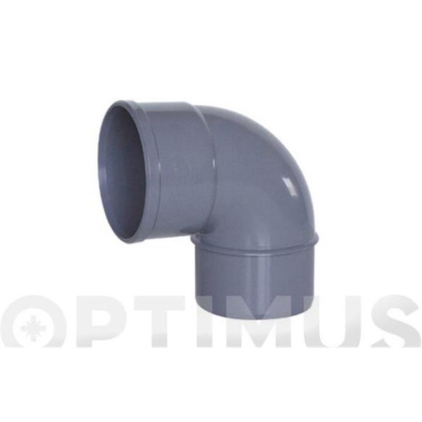 CODOS CERRADO PVC EVACUACION 90&ordm;
