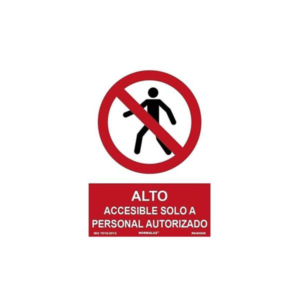 SE&Ntilde;ALES DE PROHIBICION PLASTICO
