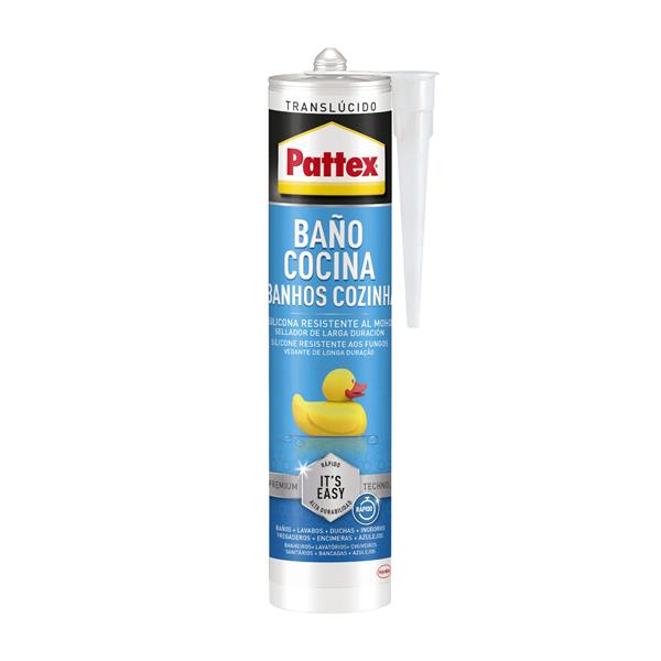 SILICONA BA&Ntilde;O Y COCINA CARTUCHO PATTEX