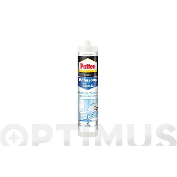 SILICONA BA&Ntilde;O SANO EN CARTUCHO PATTEX