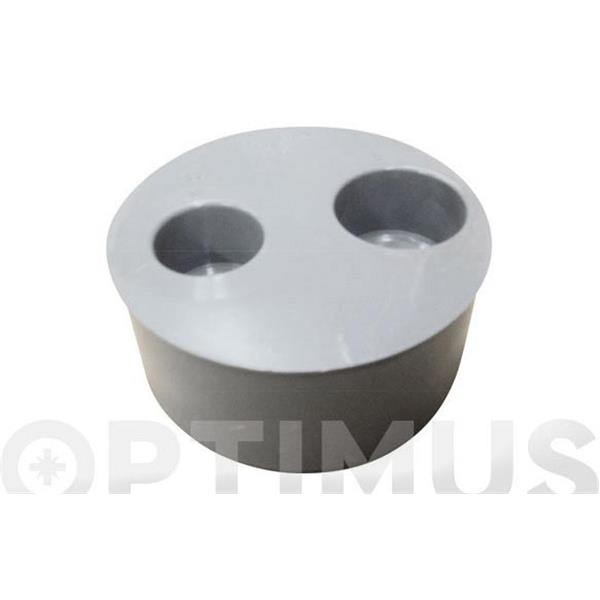 TAPON REGISTRO PVC
