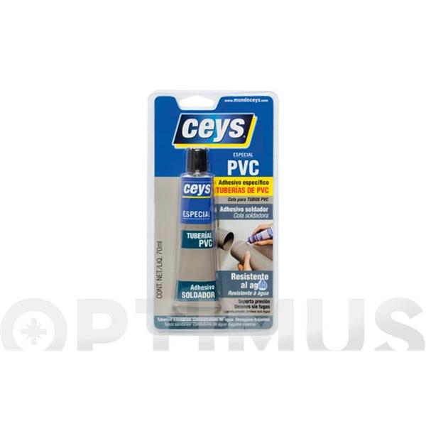 ADHESIVO PARA TUBERIAS PVC 70 ML CEYS