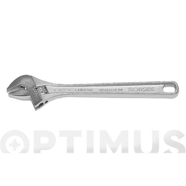 LLAVE AJUSTABLE MOLETA CENTRAL 4" 110 MM IRONSIDE 