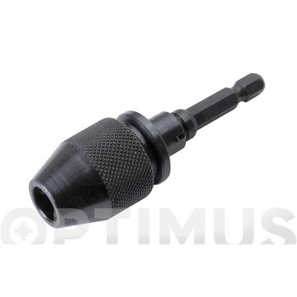 PORTABROCAS MINI 0,5 - 6,5 MM MANGO EXAGONAL DE 1/4 WOLFCRAFT