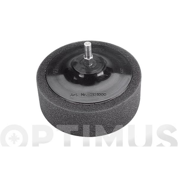 PLATO CON ESPONJA PARA TALADRO &Oslash; 120 MM VASTAGO 8 MM WOLFKRAFT