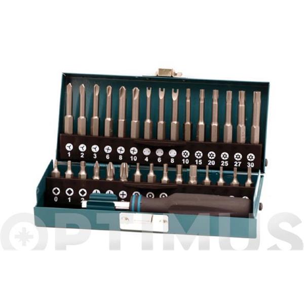 SET 31 PUNTAS SEGURIDAD 25 Y 50 MM 1386 WOLFCRAFT