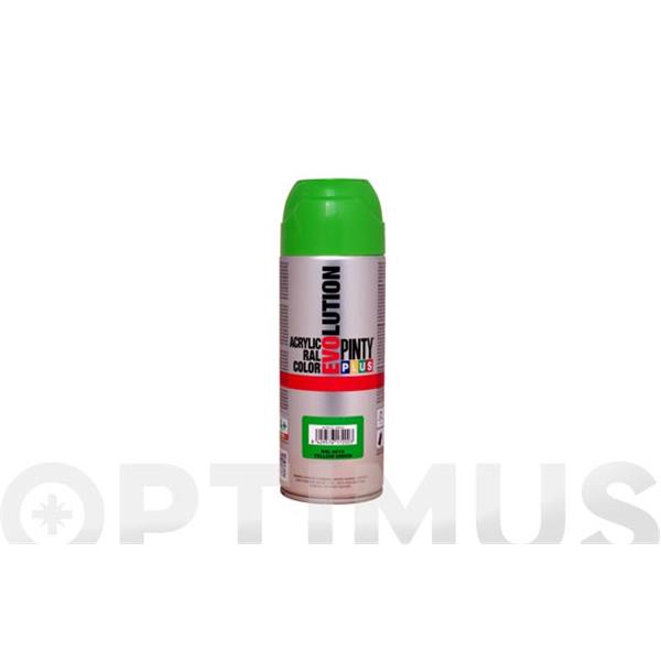 PINT.SPRAY ACRILICA VERDE RAL 6018 DE 520 CC . NOVASOL