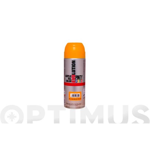 PINTURA SPRAY ACRILICA EVOLUTION 520 CC RAL 1028 AMARILLO MELON BRILLO NOVASOL