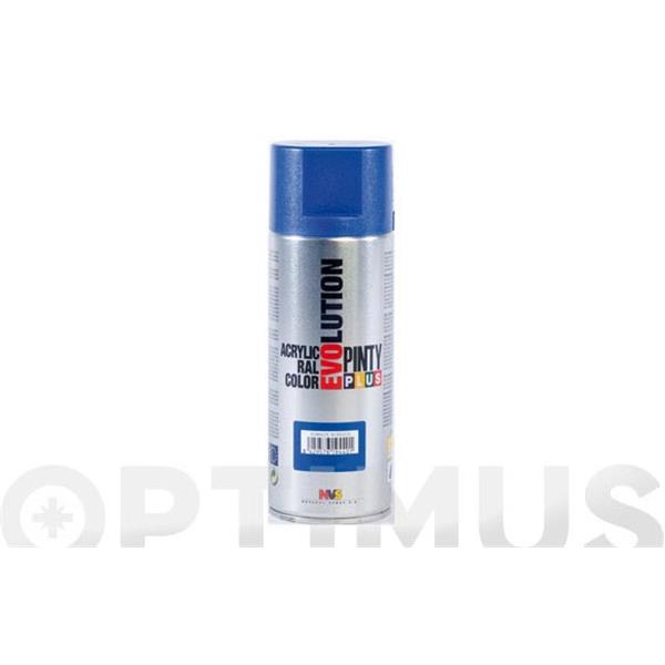 PINTURA SPRAY ACRILICA PINTY PLUS EVOLUTION PLATA BRILLO