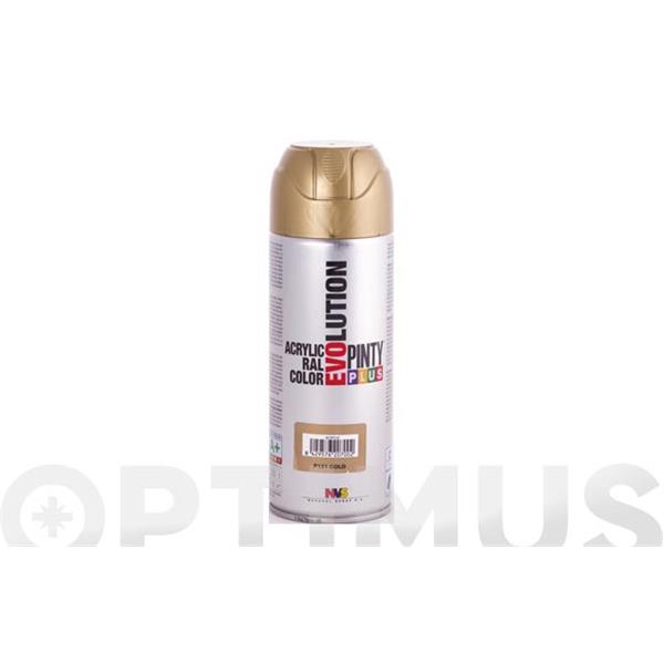 PINT.SPRAY ACRILICA PINTY PLUS EVOLUTION ORO BRILLO