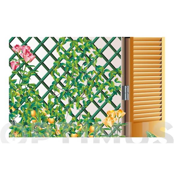 CELOS&Iacute;A EXTENSIBLE PL&Aacute;STICO TRELLIFLEX 100 X 200 CM VERDE NORTENE
