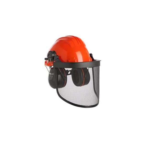 CASCO FORESTAL KIT 437 COMPLET PANTALLA Y PROTECTOR AUDITIVO 30DB CLIMAX