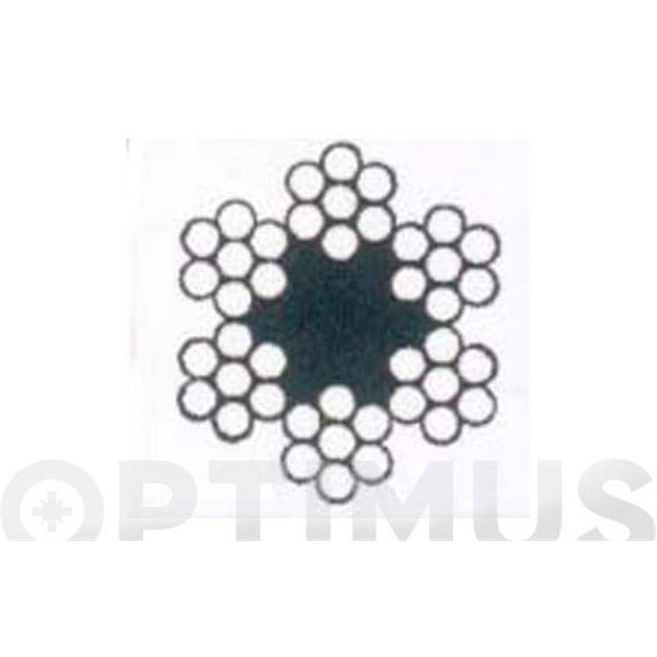 CABLE ACERO 6X7+1 DIAM 3 MM 50 MT CURSOL