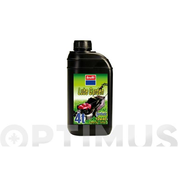 ACEITE SINTETICO MOTOR 4T LUBE GARDEN 10 W 40 1 LT 55744 KRAFT