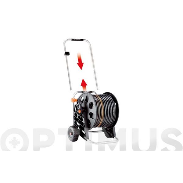 CARRO PORTAMANGUERA GENIUS COMPACT 25 MANGUERA DE 25 M &Oslash; 15 MM  INCLUIDA CLABER