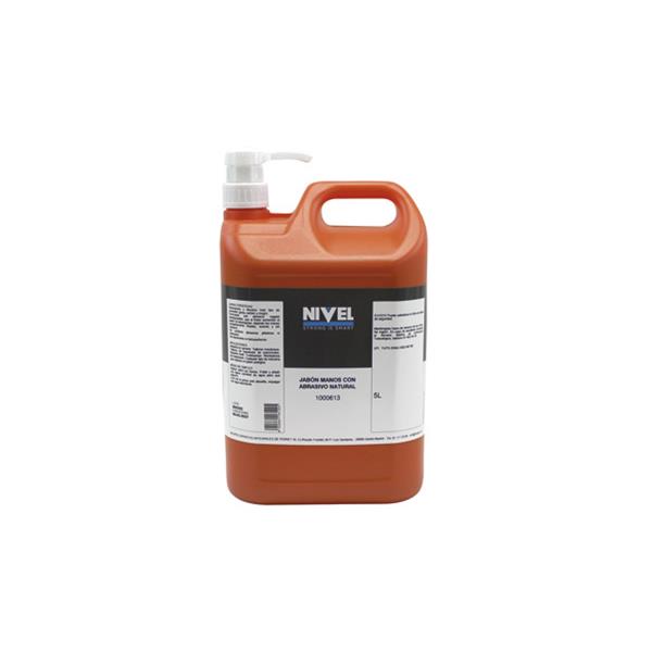 JABON MANOS CON ABRASIVO NATURAL 5 L CON DOSIFICADOR