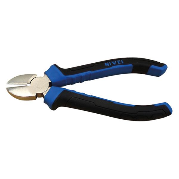 ALICATE CORTE DIAGONAL 180 MM MANGO BIMATERIAL NIVEL