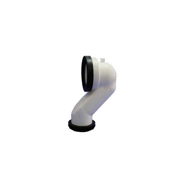 MANGUITO EVACUACION INODORO 210 MM PARED COMP. DUAL PP T-122