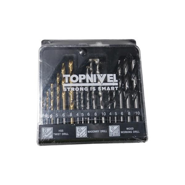 JUEGO BROCA METAL/PIEDRA/MADERA NV115508 16 PZ