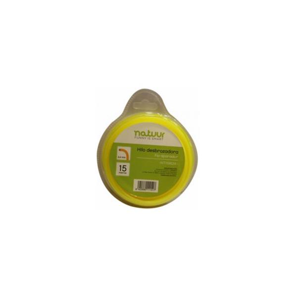 HILO NILON DESBROZADORA REDONDO &Oslash; 1,6 MM 25 MT NATTUR