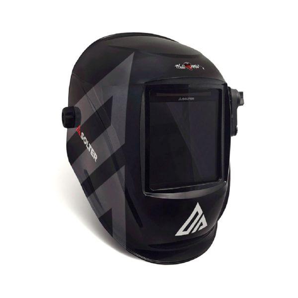 PANTALLA SOLDAR AUTOMATICA HELLMET R-10XL VISOR 100 X 100 MM 10075 SOLTER