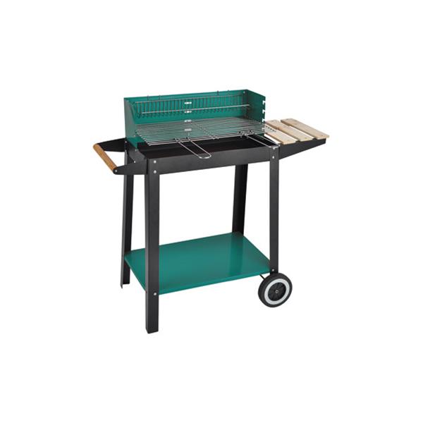 BARBACOA CARBON  87 X 45 X 83 CM CON RUEDA MONTANA NATUUR