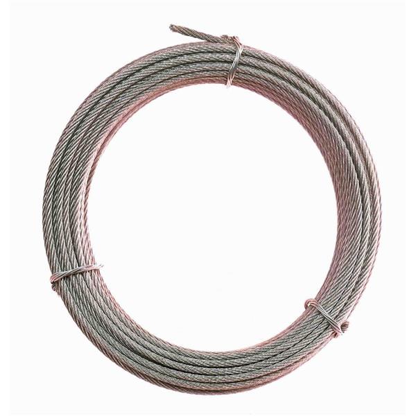 CABLE ACERO GALVANIZADO ROLLO 100 MT &Oslash; 1 MM  (7 X 7) + 0 CURSOL