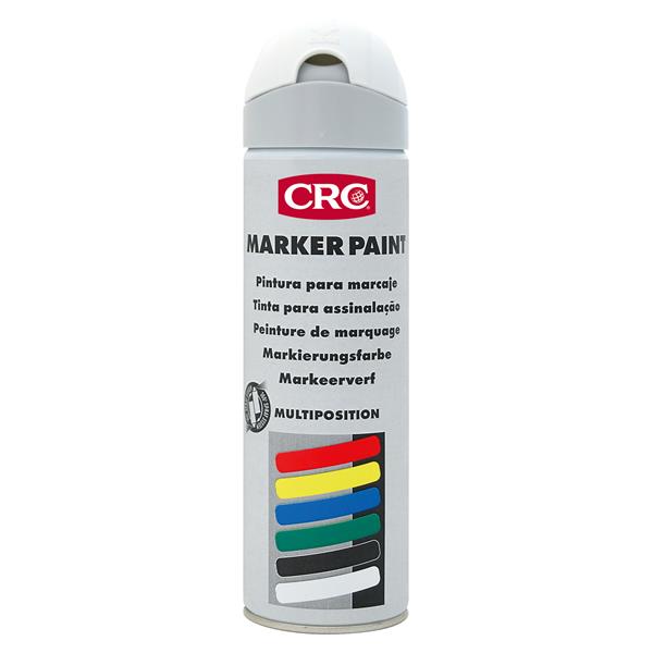 MARCADOR DE PINTURA PARA OBRAS MARKERPAINT 500 ML BLANCO CRC