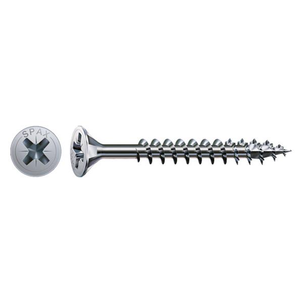 TORNILLO MADERA CABEZA PLANA POZI WIROX 3,5 X 30 MM 200 UD SPAX