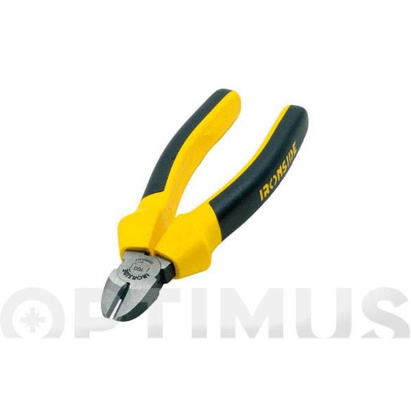 ALICATE CORTE DIAGONAL 180 MM MANGO BIMATERIAL IRONSIDE