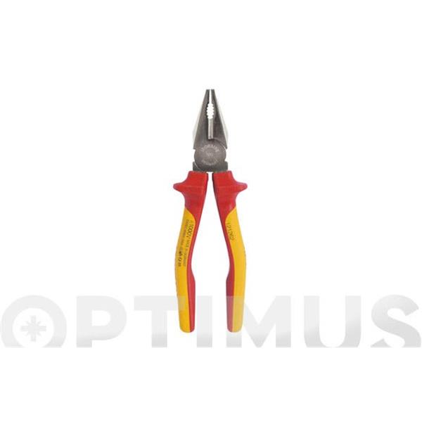 ALICATE UNIVERSAL AISLADO 1000 VO. 180 MM MANGO BICOMPONENTE IRONSIDE