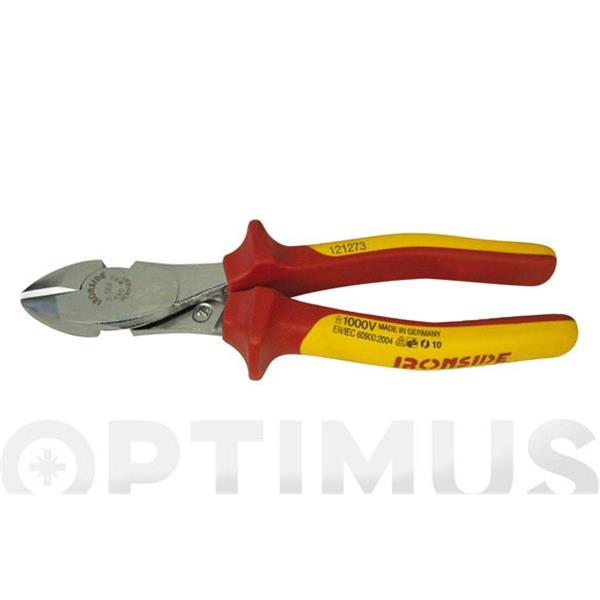 ALICATE CORTE DIAGONAL CUERDA PIANO MANGO AISLADO 1000 VO. 160 MM IRONSIDE
