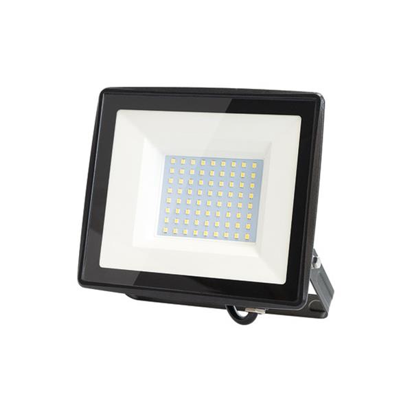 PROYECTOR 75 WT 6750LM 19 X 4,4 X 39,5CM ALU. NEGRO 4000K BASIC GARZA