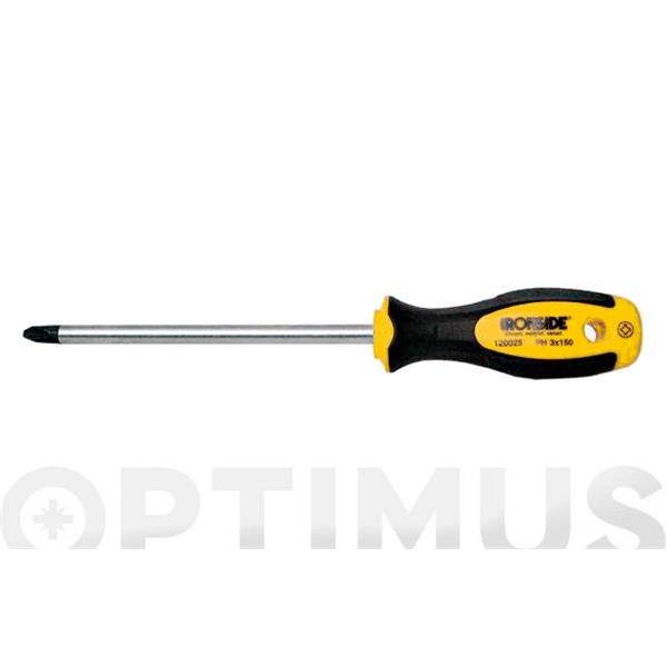 DESTORNILLADOR BOCA PHILLIPS 1 X 80 MM BIMATERIAL IRONSIDE