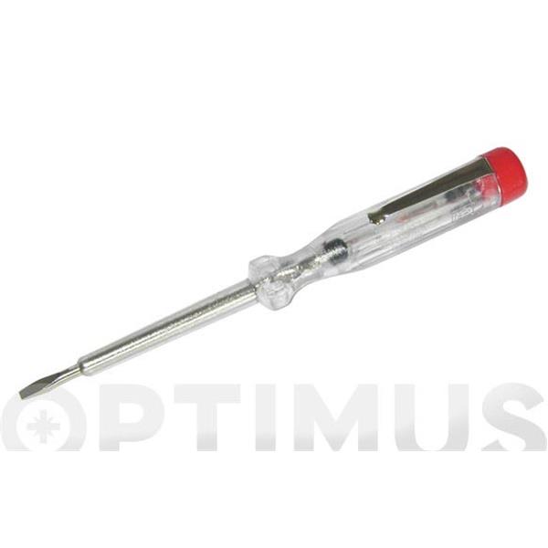 COMPROBADOR TENSION 100/250 V 3,5 X 1 / 100 MM CON NEON IRONSIDE 