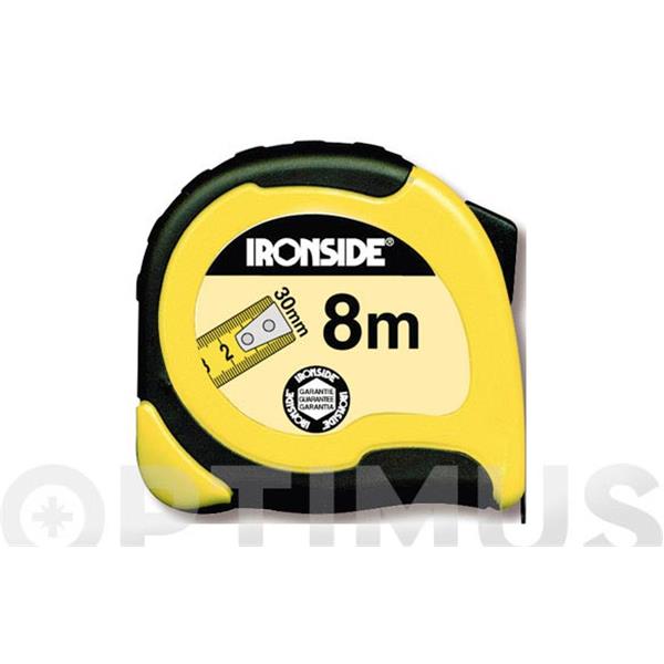 FLEXOMETRO 8 MT X 30 MM CON FRENO ABS/BICOMP IRONSIDE