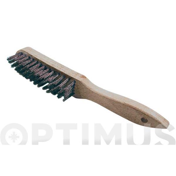 CEPILLO LATON ONDULADO MANGO MADERA 0,30 5 HILERAS IRONSIDE