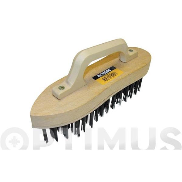 CEPILLO CON SOPORTE 225 X 55 MM HILERAS 0,3 MM IRONSIDE 
