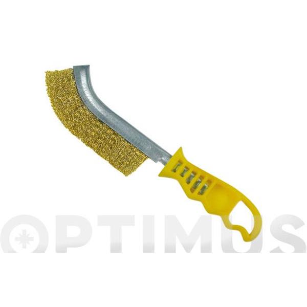 CEPILLO MANUAL UNIVERSAL MANGO AMARILLO PUAS DE LATON IRONSIDE