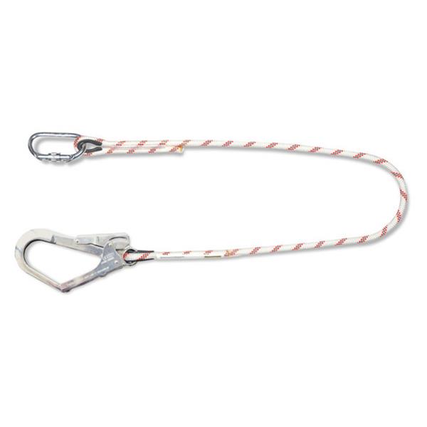 CUERDA SEGURIDAD 1,5 MT 12 MM + MOSQUETONES