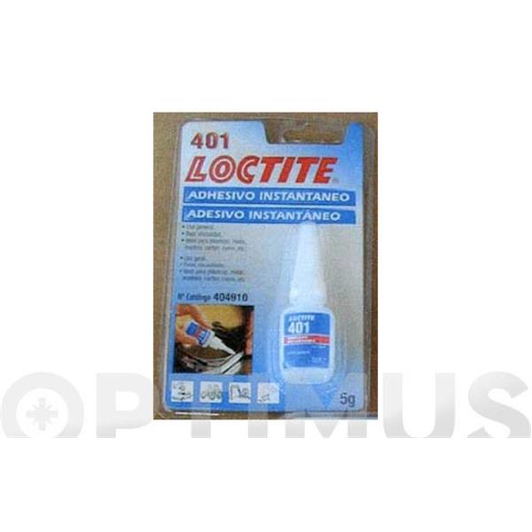 ADHESIVO INSTANTANEO 401 USO PROFESIONAL 5 GR LOCTITE