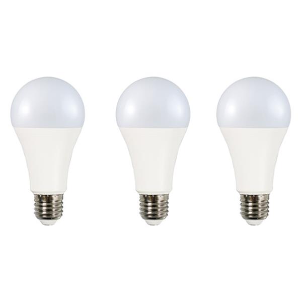 BOMBILLA ILUMINACION ESTANDAR LED 3 UNIDADES A60 E-27 17 WT 1710LM 4000K SONEDAS
