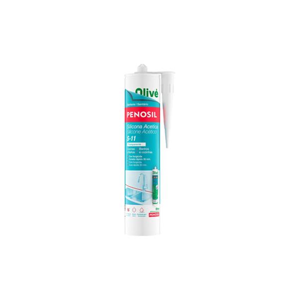 SILICONA ACIDA S-11 300 ML TRANSPARENTE PENOSIL