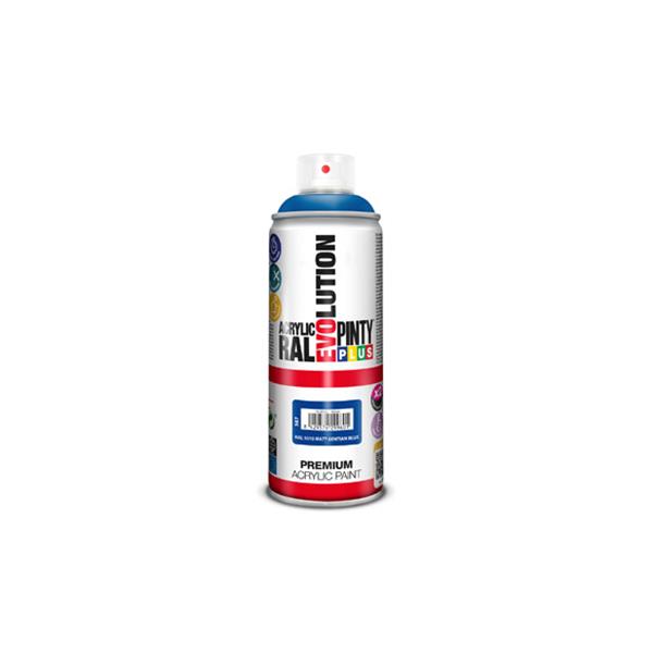 PINTURA SPRAY ACRILICA EVOLUTION MATE 520 CC RAL 5010 AZUL GENCIANA NOVASOL