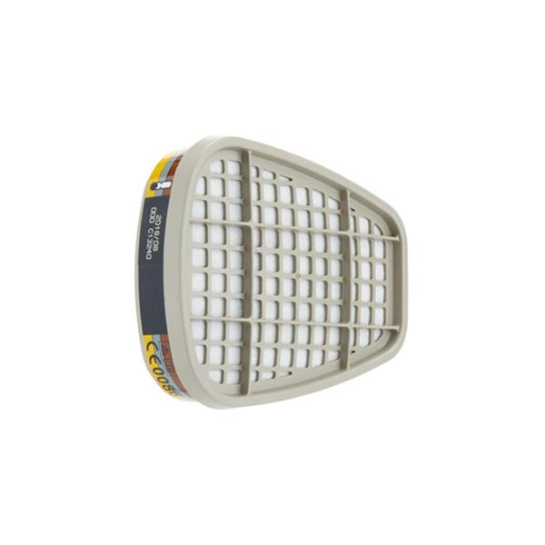 FILTRO GASES Y VAPORES 6057 PARA 6000-6500QL-7500 ABE1 (4 PARES) 3M