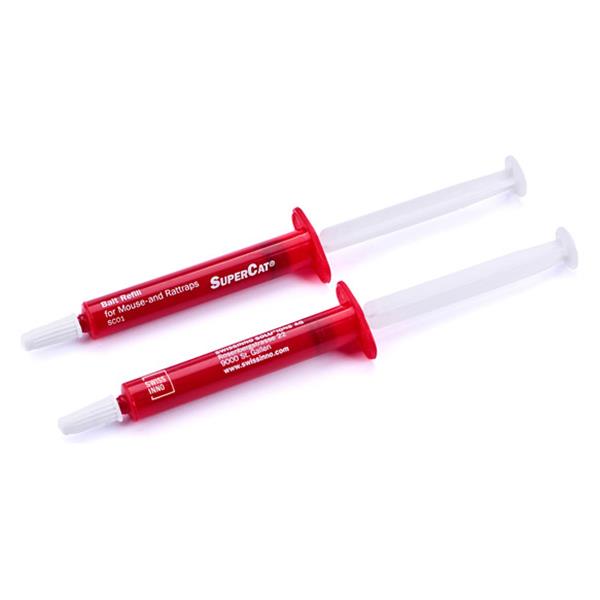 RECAMBIO JERINGA CEBO PARA ROEDORES SUPERCAT 2 UDS