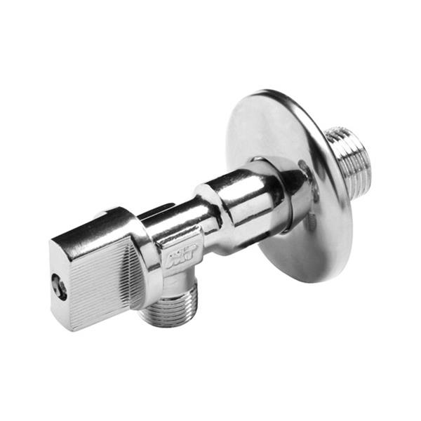 VALVULA ESCUADRA ANTICAL MANDO METALICO 1/2" X 3/8" M-M H2O