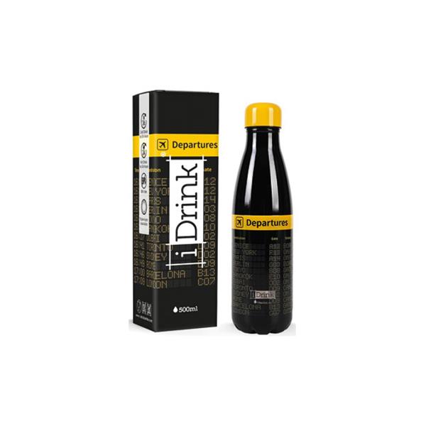 BOTELLA INOX TERMO 7 X 7 X 26,5CM 500 ML- DEPARTURES